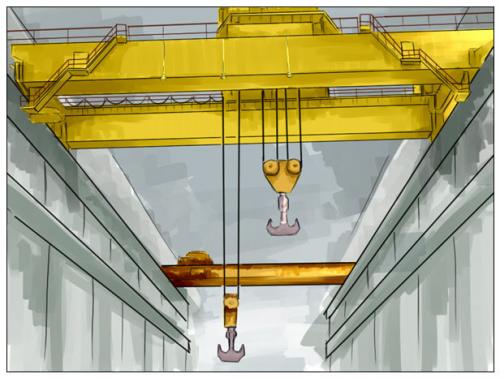 QD50噸雙梁吊鉤橋式起重機(jī)