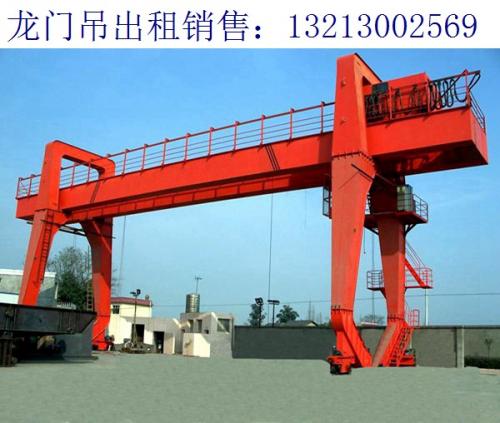 山西陽泉輪胎式龍門吊廠家 操作人員注意細節