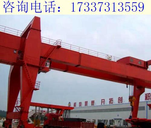 山東菏澤60噸龍門吊廠家 單梁龍門吊的安裝和調(diào)試