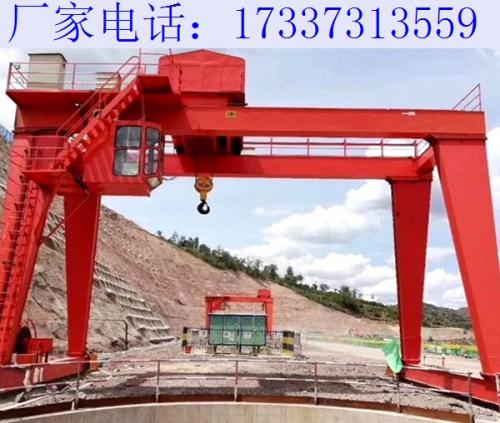 內(nèi)蒙古滿洲里雙梁龍門吊廠家 龍門吊的軌道條件