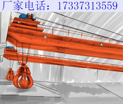 山東菏澤抓斗橋式起重機吊具的特殊用途